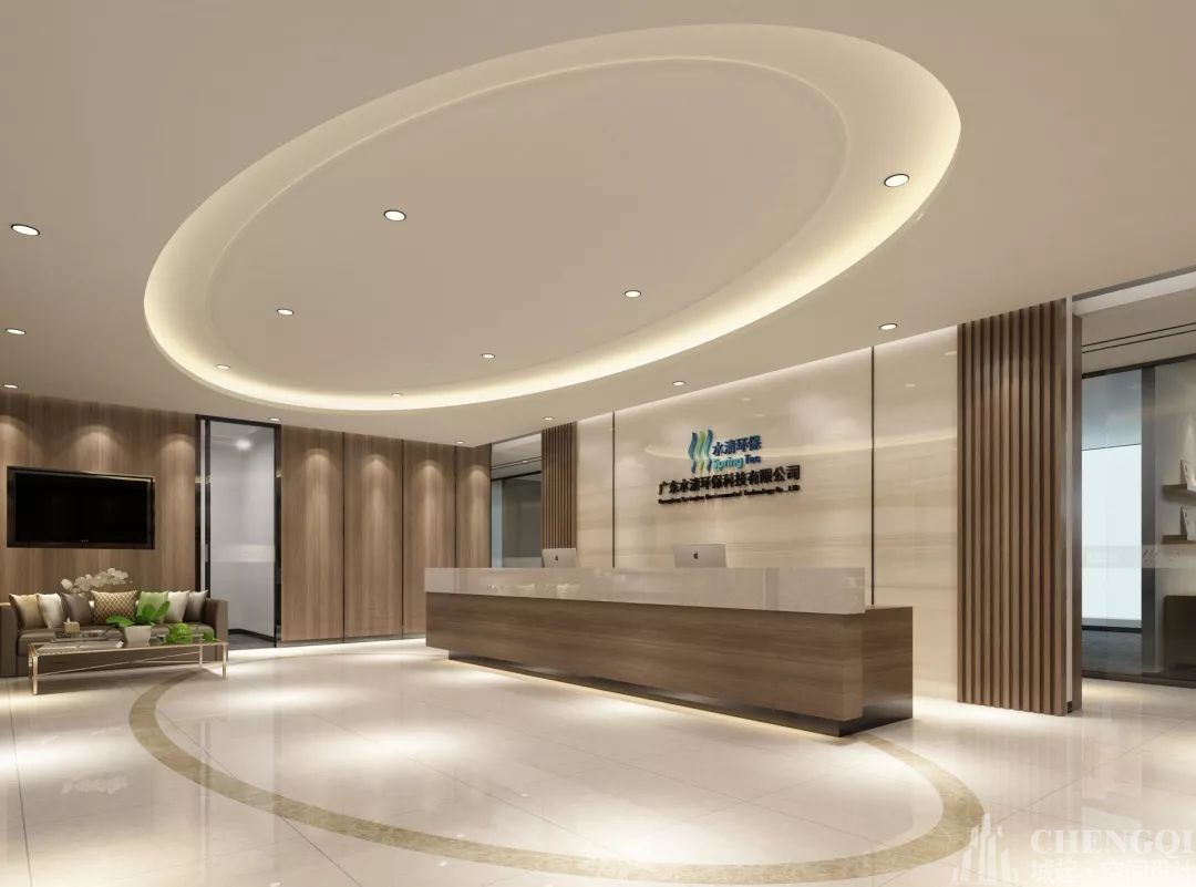 辦公室<a href=http://tt45tt.cn/pictrue/qt target=_blank class=infotextkey>前臺設(shè)計</a>要點,前臺裝修設(shè)計技巧