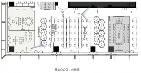 辦公室總經(jīng)理室裝修案例平面圖,總經(jīng)理室裝修平面圖