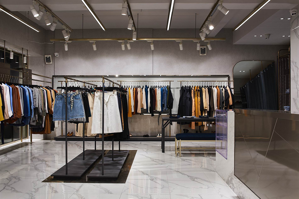 服裝專賣店裝修設(shè)計圖,服裝專賣店裝修設(shè)計布局圖