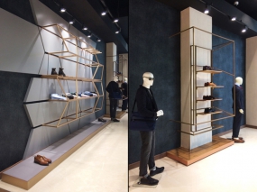 店面裝修案例圖片,服裝店設計實景圖