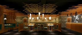 餐飲店裝修案例圖片,火鍋店設(shè)計(jì)圖