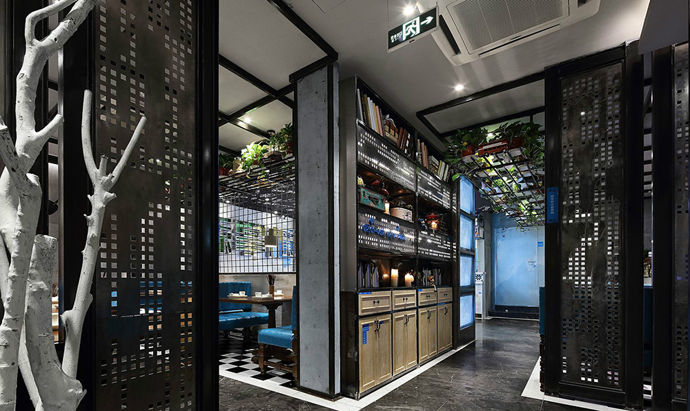 茶餐廳裝修設計實景圖,茶餐廳裝修設計效果圖