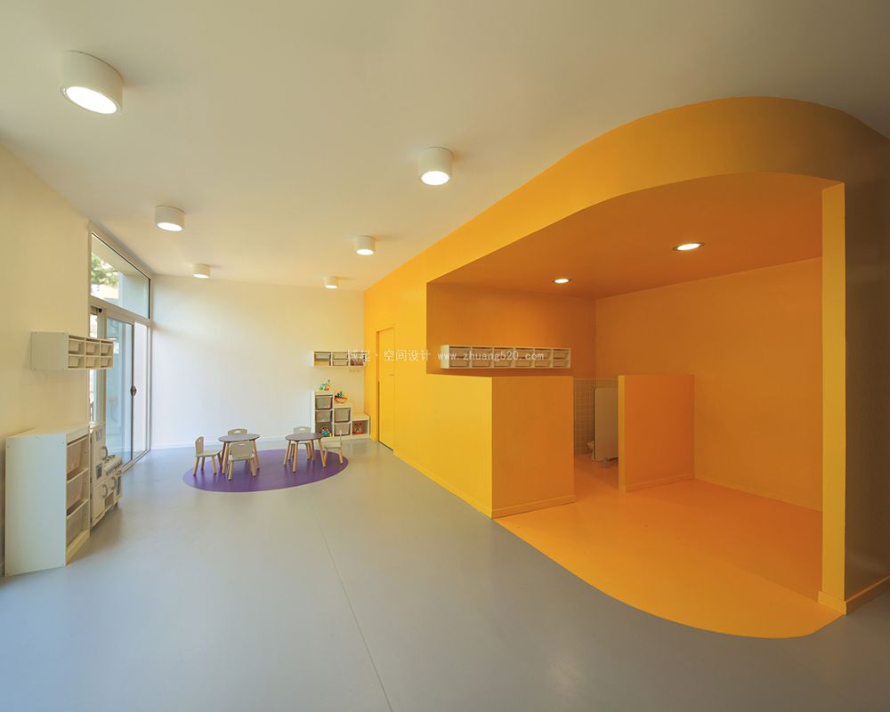  民辦幼兒園布局圖片,幼兒園布局圖