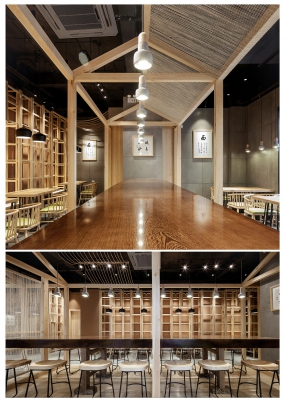 飯店空間設(shè)計效果圖