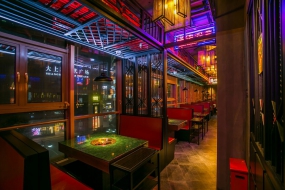 火鍋店裝飾案例圖
