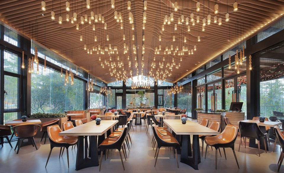 飯店裝修實(shí)景圖,飯店裝修效果圖
