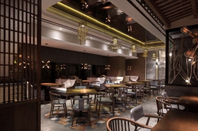 中餐廳裝修效果圖,飯店空間設(shè)計圖片