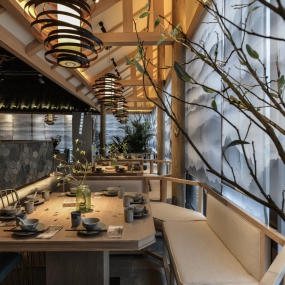 飯店空間設(shè)計案例圖,飯店空間設(shè)計實景圖