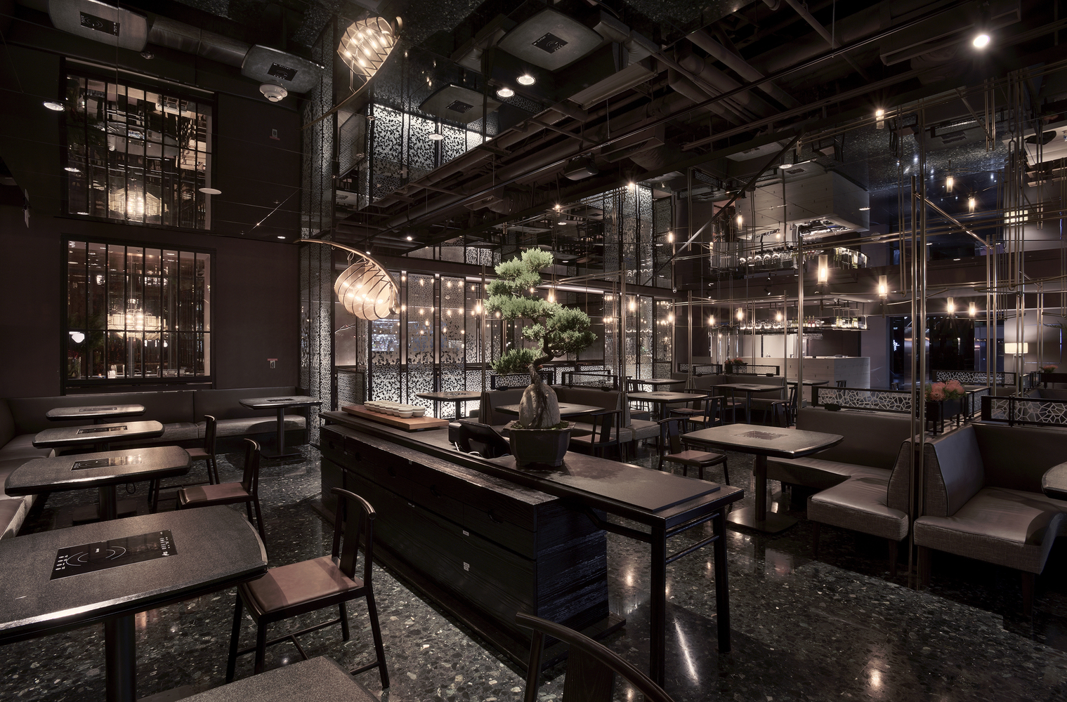 火鍋店裝飾效果圖,火鍋店裝飾圖片