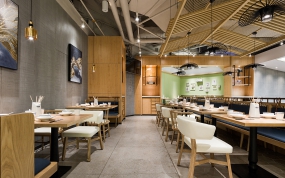 串串店裝修設(shè)計案例圖,串串店裝修設(shè)計布局圖