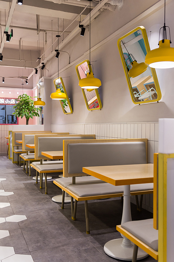 土豆粉店裝飾案例圖,土豆粉店裝飾布局圖