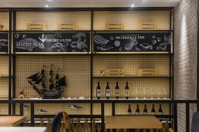 快餐店裝飾圖片,快餐店裝飾實景圖