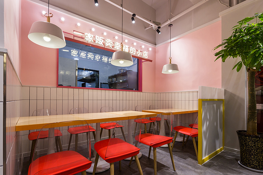 土豆粉店設計圖片,土豆粉店設計實景圖