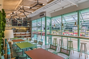 越南粉飯店設計案例圖,越南粉飯店設計布局圖