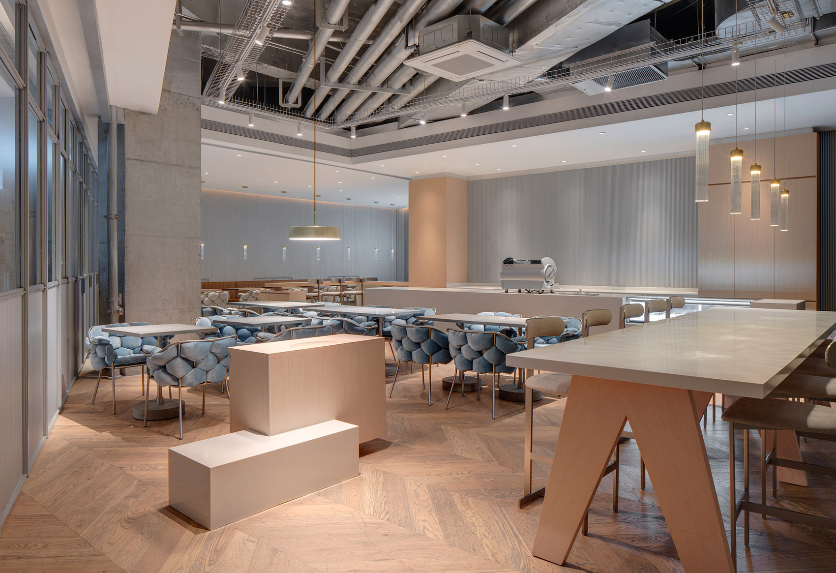 奶茶店裝修設(shè)計實景圖,奶茶店裝修設(shè)計案例圖