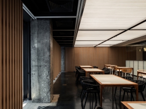 茶餐廳空間設(shè)計案例圖,茶餐廳裝修設(shè)計效果圖