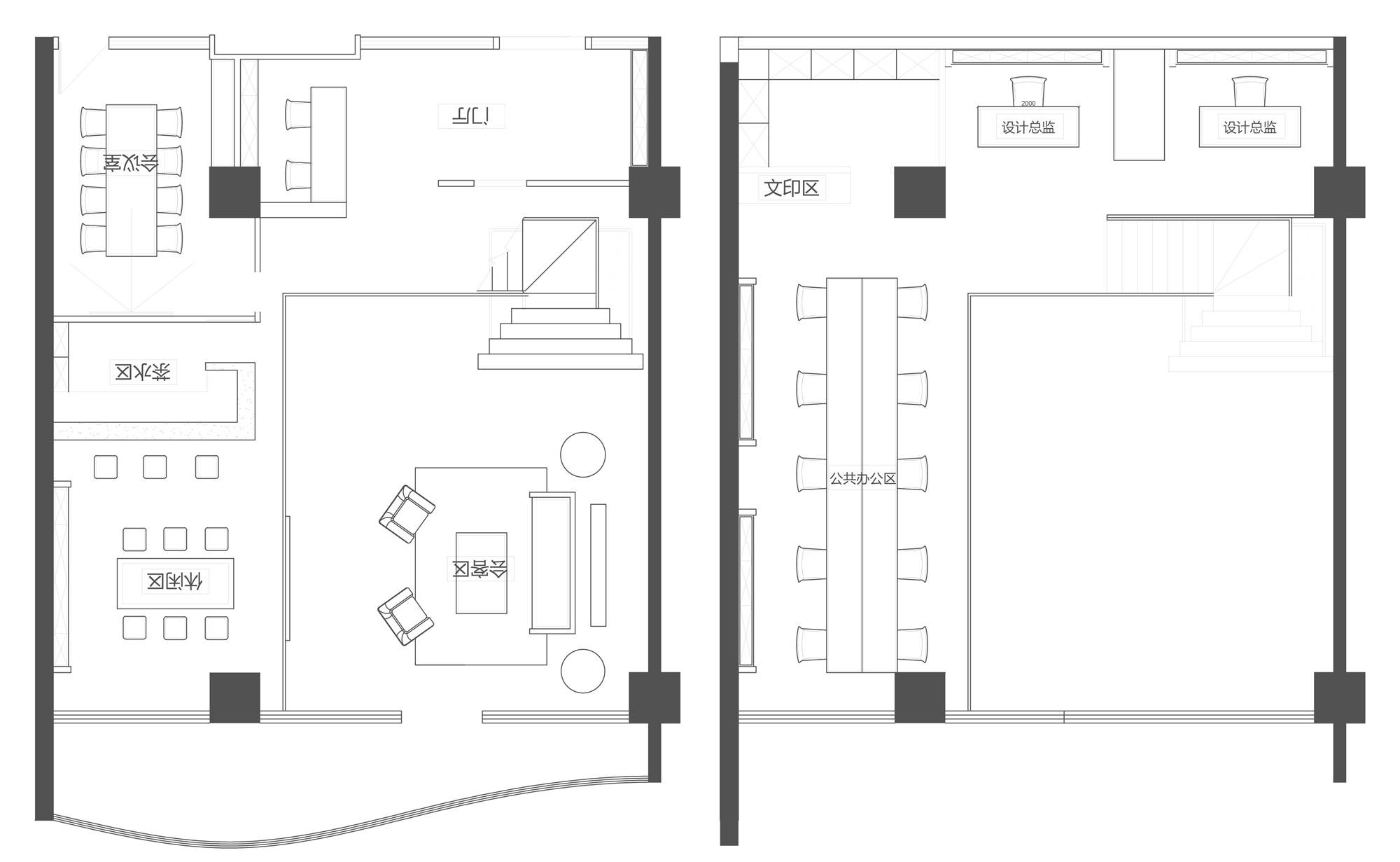 loft辦公室空間設(shè)計(jì)平面圖,辦公室空間設(shè)計(jì)平面圖