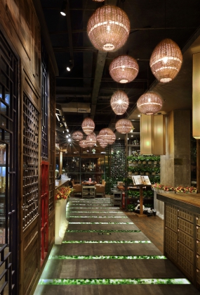 火鍋店設(shè)計實景圖,火鍋店設(shè)計圖片