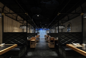 火鍋店裝修設計布局圖