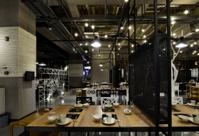 火鍋店店面裝修設(shè)計(jì)效果圖,火鍋店店面裝修設(shè)計(jì)實(shí)景圖