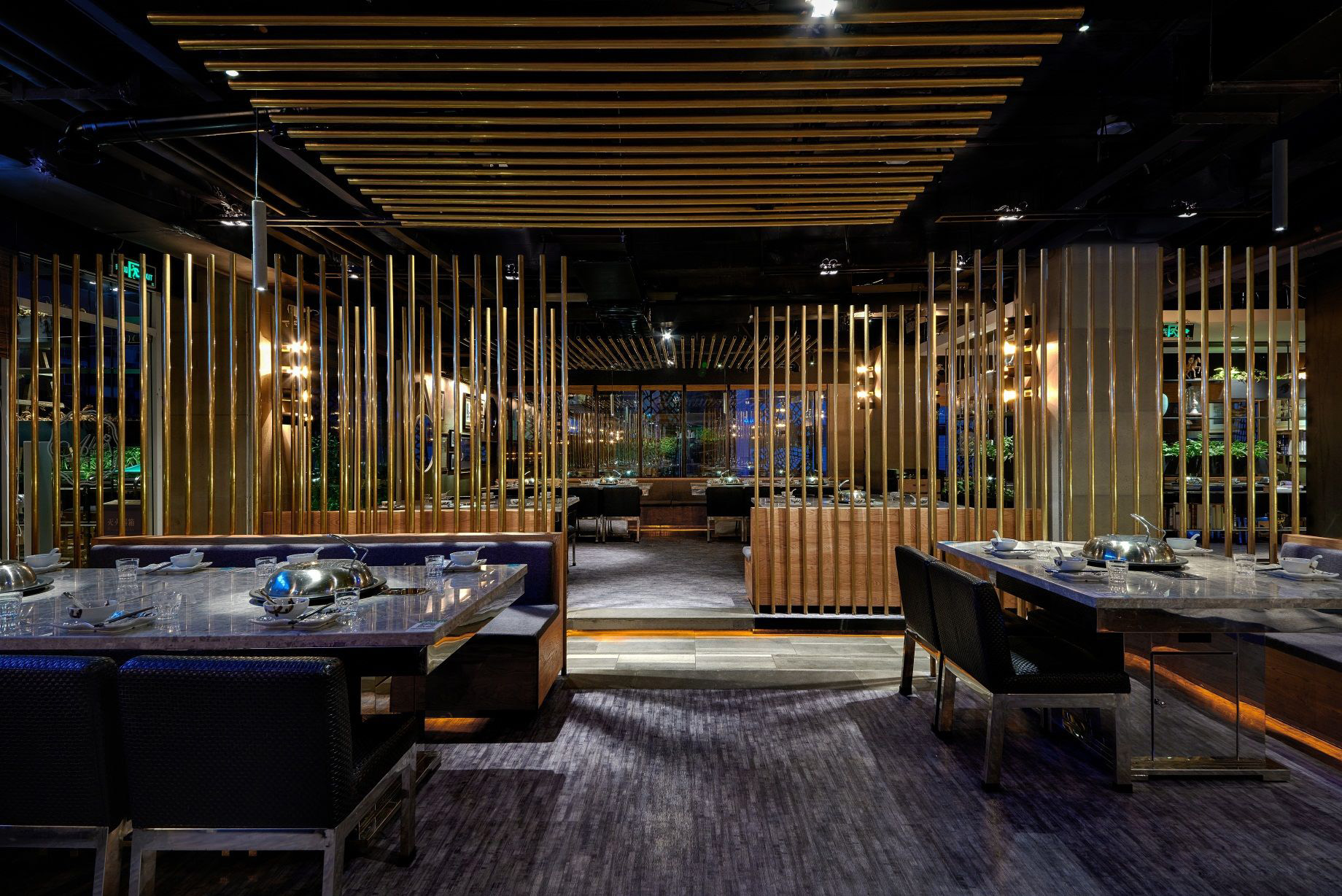 火鍋店裝修設計圖片,火鍋店裝修設計案例圖