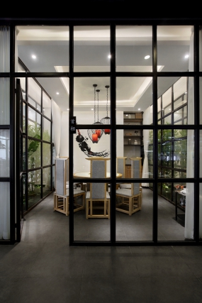  火鍋店裝修設計效果圖