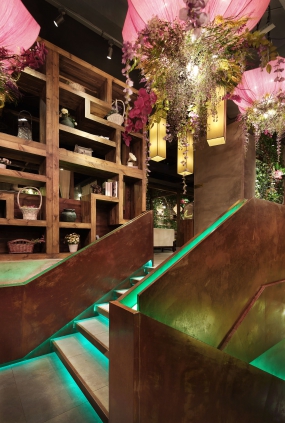 火鍋店空間設計圖片,火鍋店空間設計案例圖