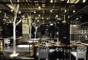 火鍋店店面裝修設(shè)計圖片,火鍋店店面裝修設(shè)計案例圖