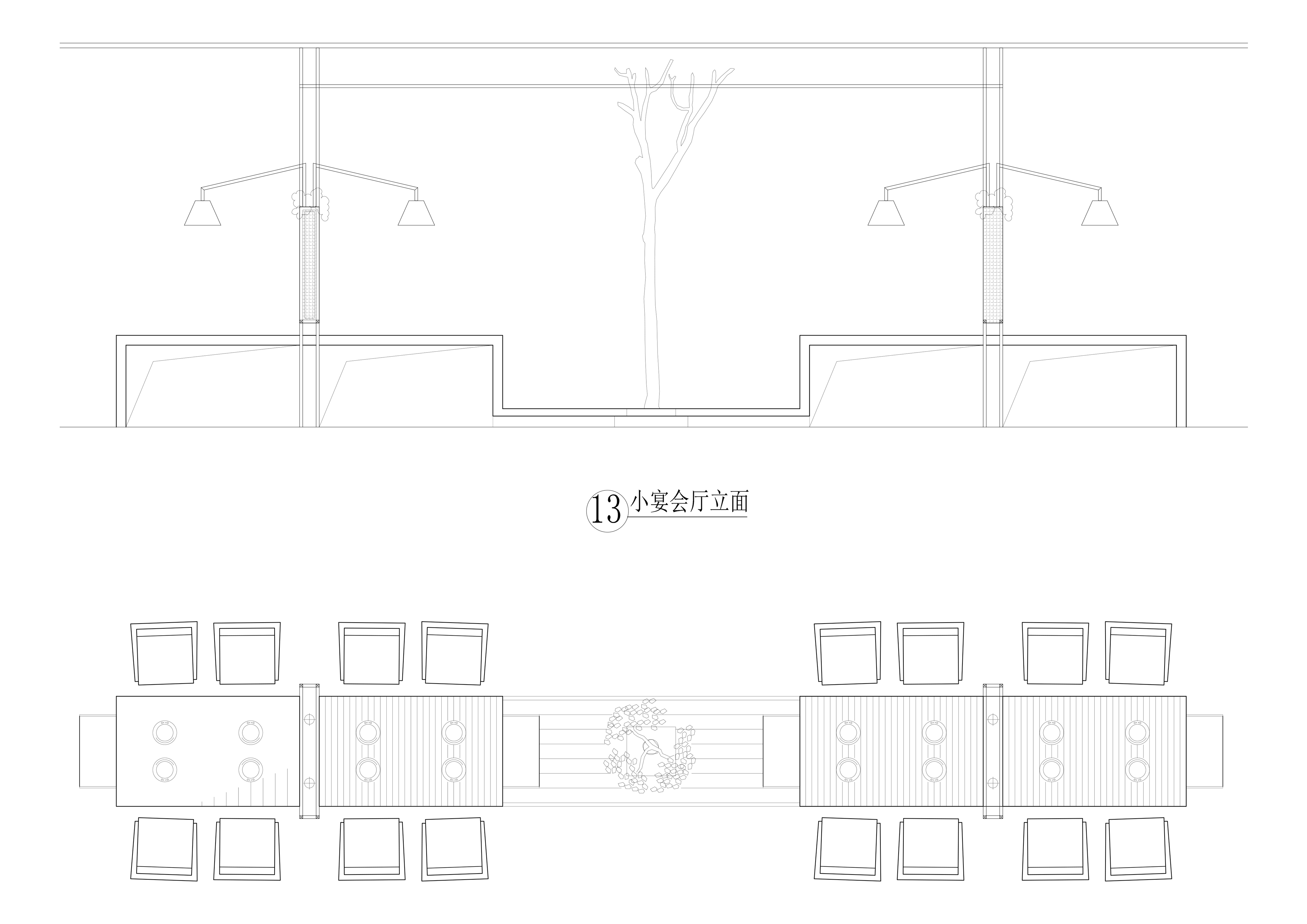 火鍋店設(shè)計平面圖,火鍋店裝飾平面圖
