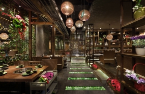 火鍋店店面裝修設(shè)計圖片,火鍋店店面裝修設(shè)計案例圖