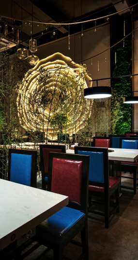 火鍋店空間設(shè)計實景圖,火鍋店空間設(shè)計圖片