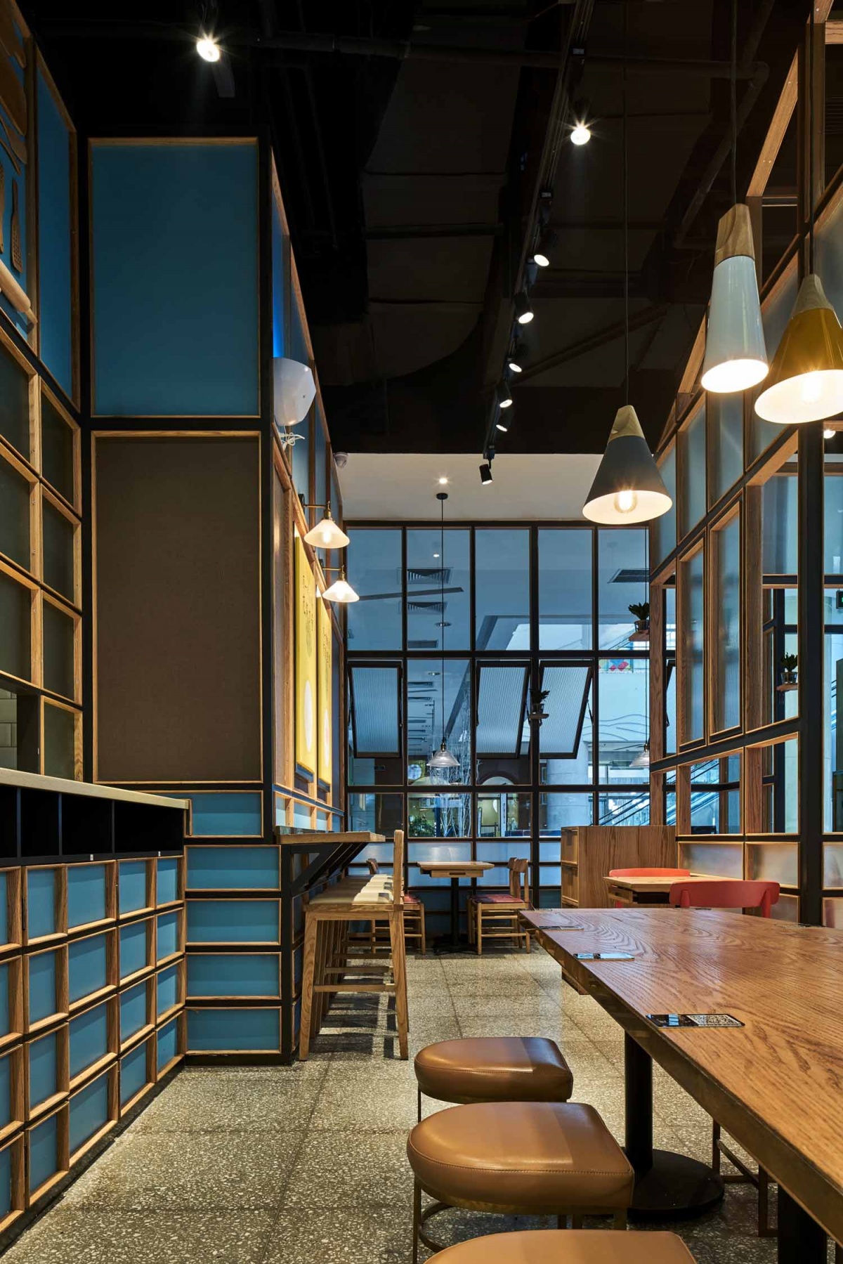 快餐店裝修設計布局圖,快餐店裝修設計實景圖