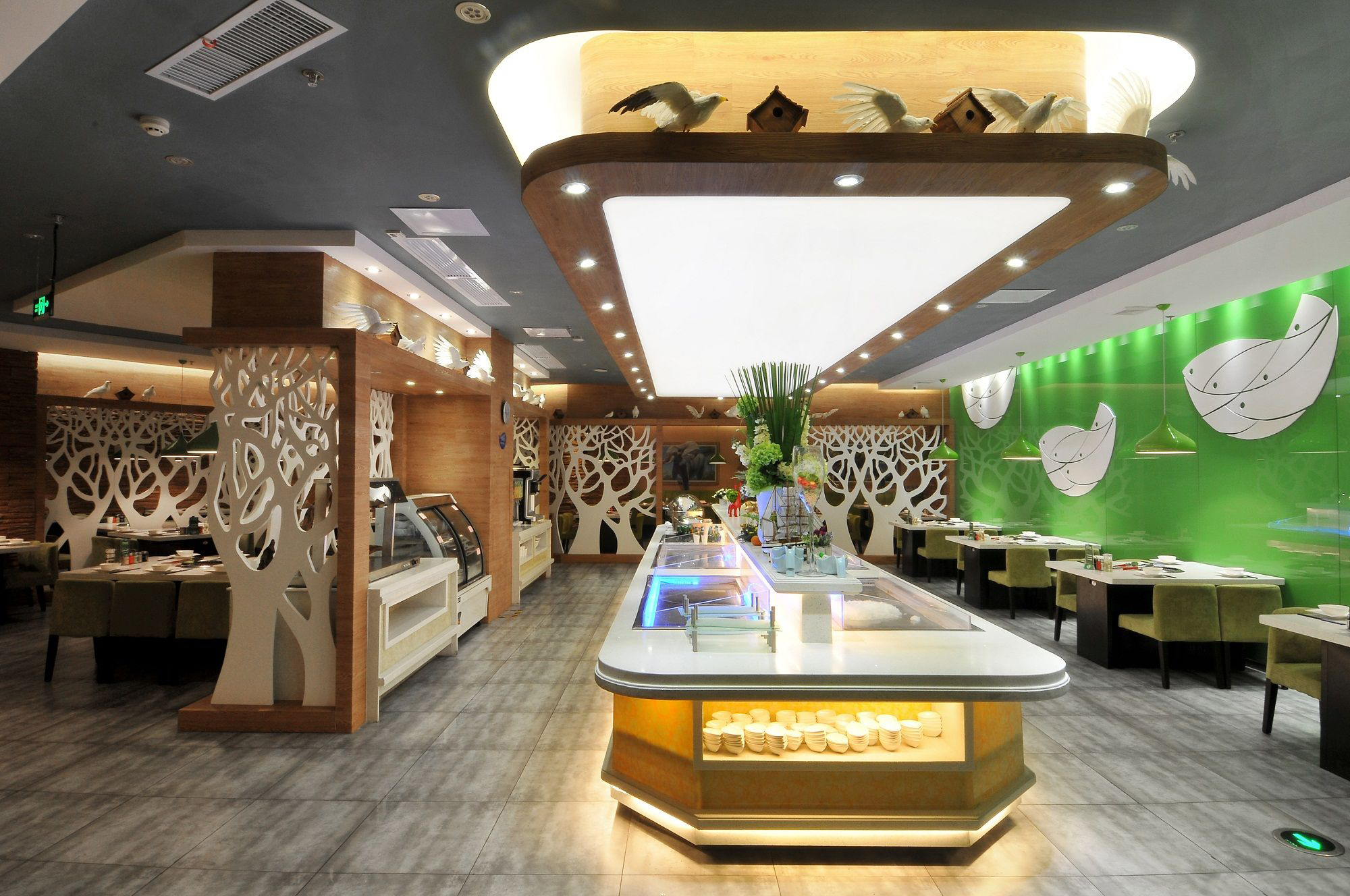 火鍋店店面裝修設(shè)計(jì)布局圖,火鍋店店面裝修設(shè)計(jì)實(shí)景圖