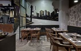  火鍋店店面裝飾實景圖,火鍋店店面裝飾圖片