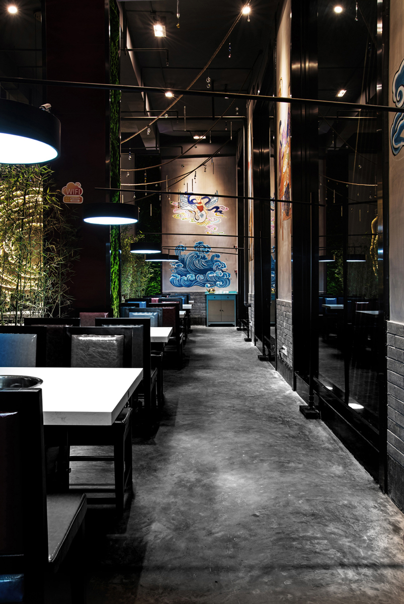 火鍋店空間設(shè)計(jì)布局圖,火鍋店空間設(shè)計(jì)實(shí)景圖