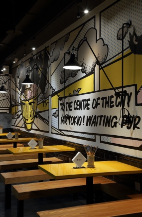 快餐店裝飾案例,快餐店裝飾效果圖