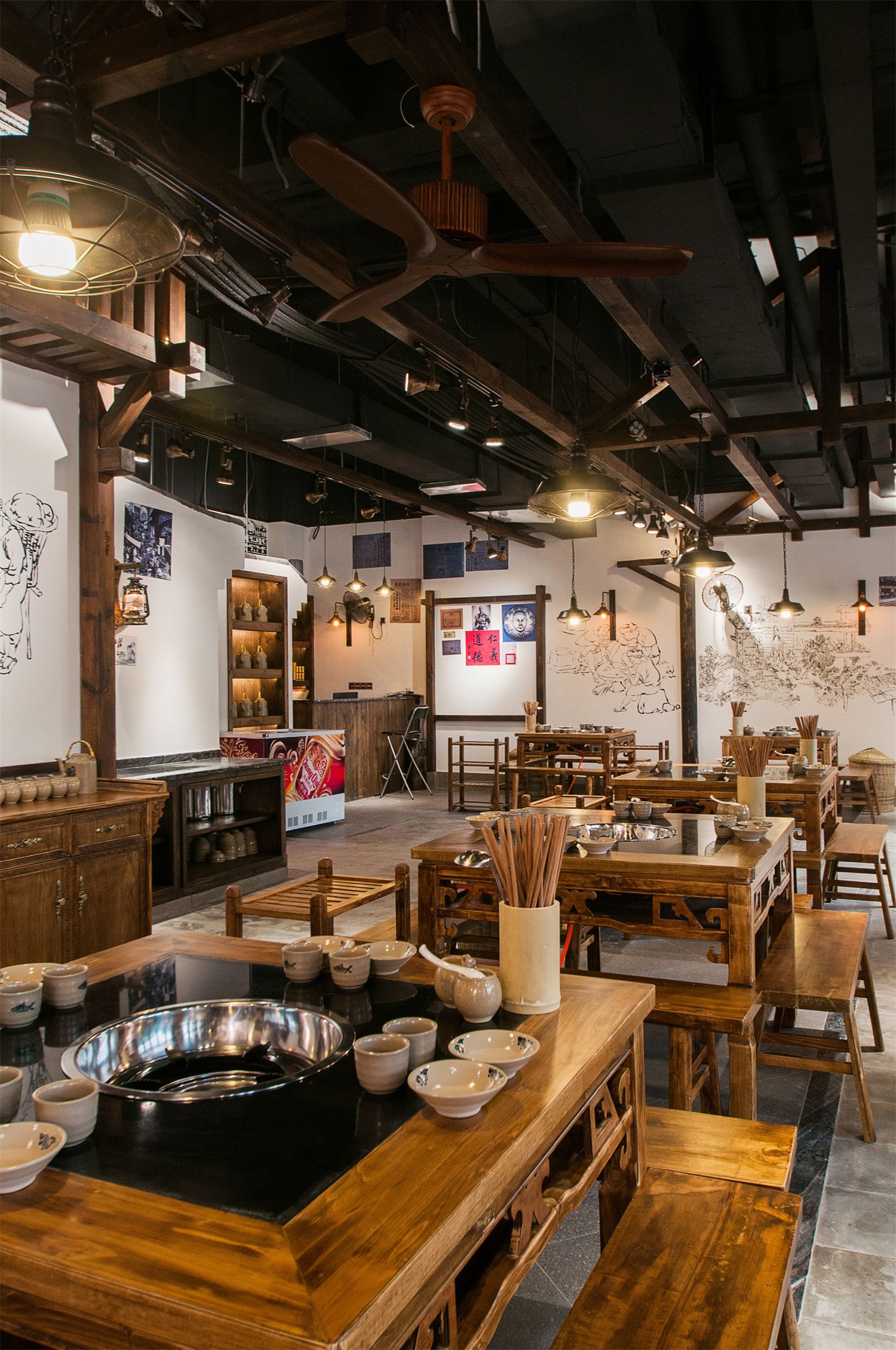 火鍋店店面設(shè)計(jì)布局圖,火鍋店店面設(shè)計(jì)實(shí)景圖