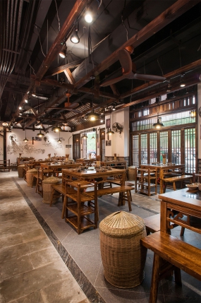 火鍋店店面裝飾實景圖,火鍋店店面裝飾圖片