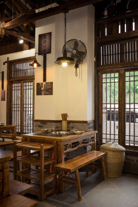 火鍋店裝修設計效果圖, 火鍋店裝修設計布局圖