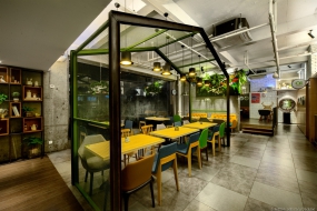 快餐店設(shè)計實景圖,快餐店設(shè)計圖片