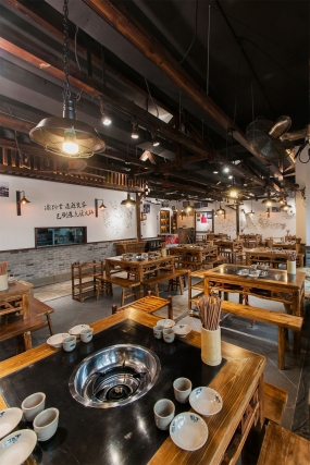  火鍋店店面設(shè)計(jì)圖片