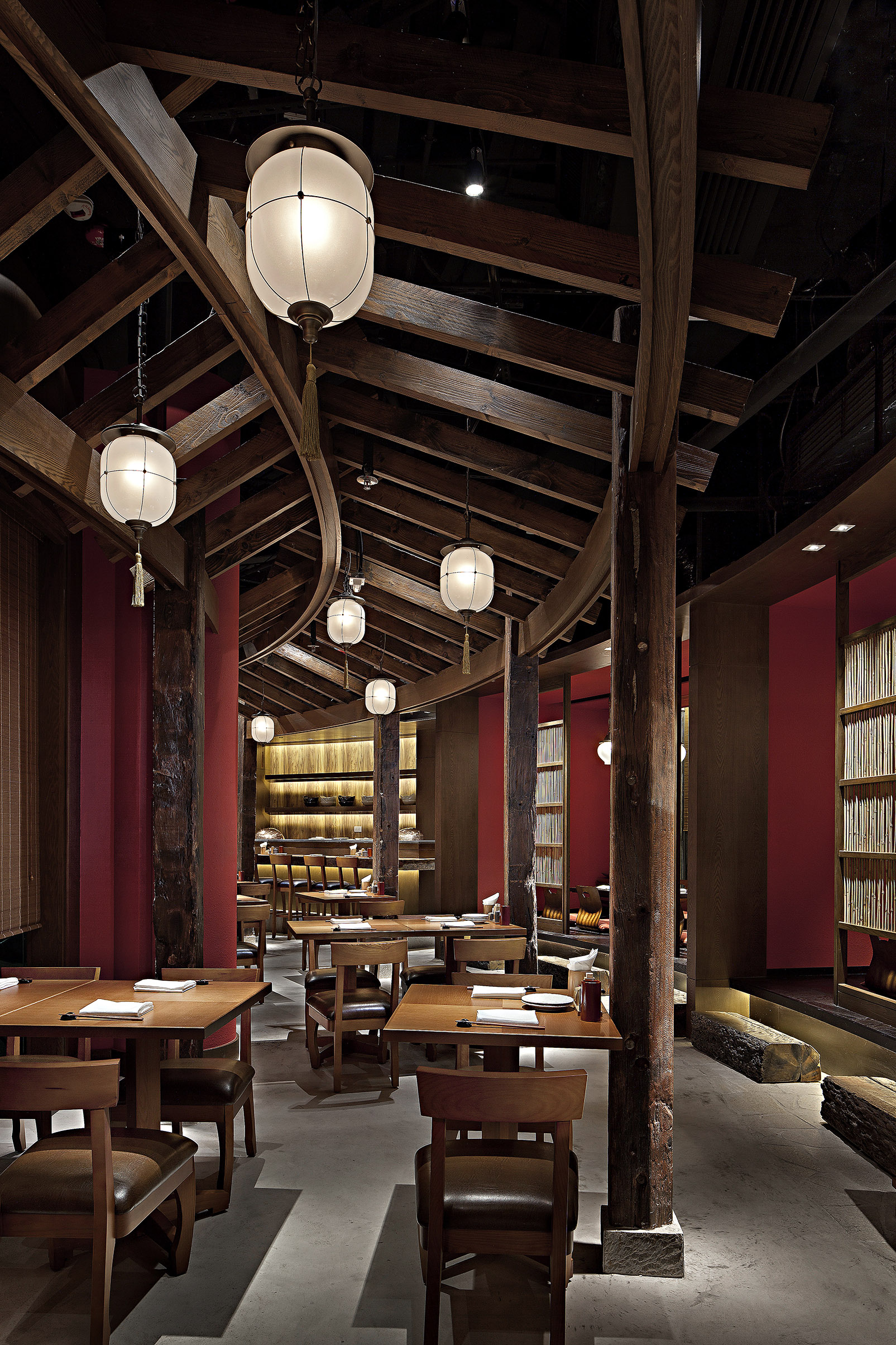 簡(jiǎn)約飯店裝修設(shè)計(jì)布局圖,簡(jiǎn)約飯店空間設(shè)計(jì)效果圖
