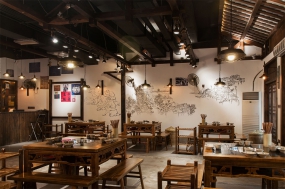 火鍋店裝飾設(shè)計(jì)圖片