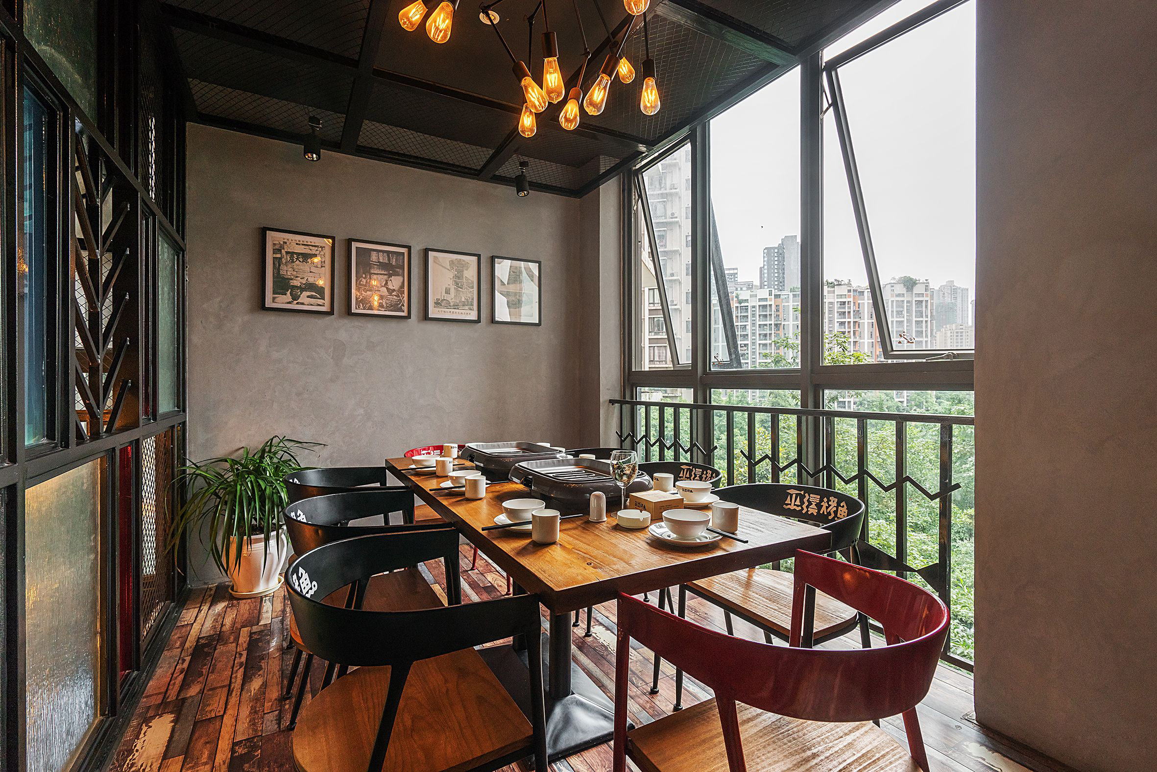 燒烤店裝飾圖片,燒烤店空間設(shè)計(jì)布局圖