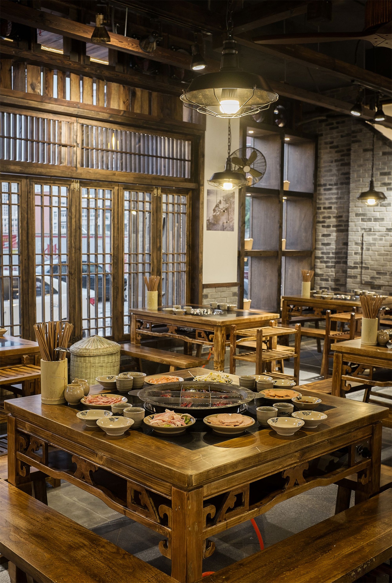 火鍋店設(shè)計(jì)效果圖,火鍋店設(shè)計(jì)布局圖