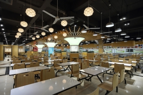 快餐店設(shè)計布局圖,快餐店裝飾效果圖
