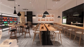 水果店空間設(shè)計效果圖,水果店空間設(shè)計