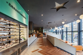  牛排餐廳設(shè)計布局圖,餐廳設(shè)計布局圖