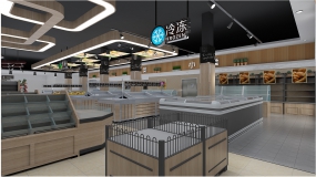 食品超市設(shè)計(jì)布局圖