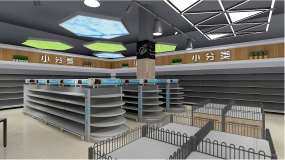  食品超市裝修設(shè)計(jì)效果圖,食品超市裝修設(shè)計(jì)效果